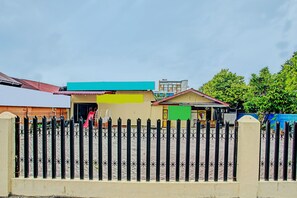 Voorkant van accommodatie