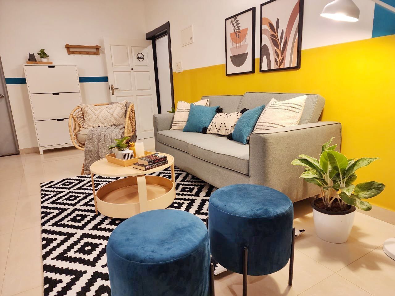 Khu tiếp khách ở sảnh