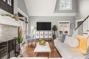 تلفزيون، مدفأة