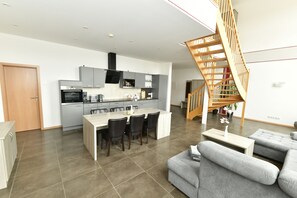 Private kitchen - Ferienwohnung Katharinenschule (Eisenach)