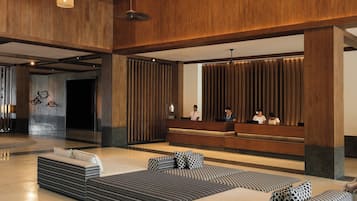 Check-in/check-out kiosk