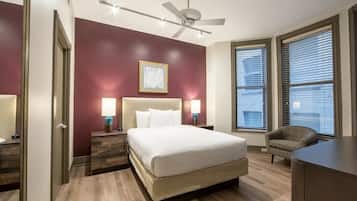 1 soveværelse, pengeskab på værelset, Wi-Fi, sengetøj