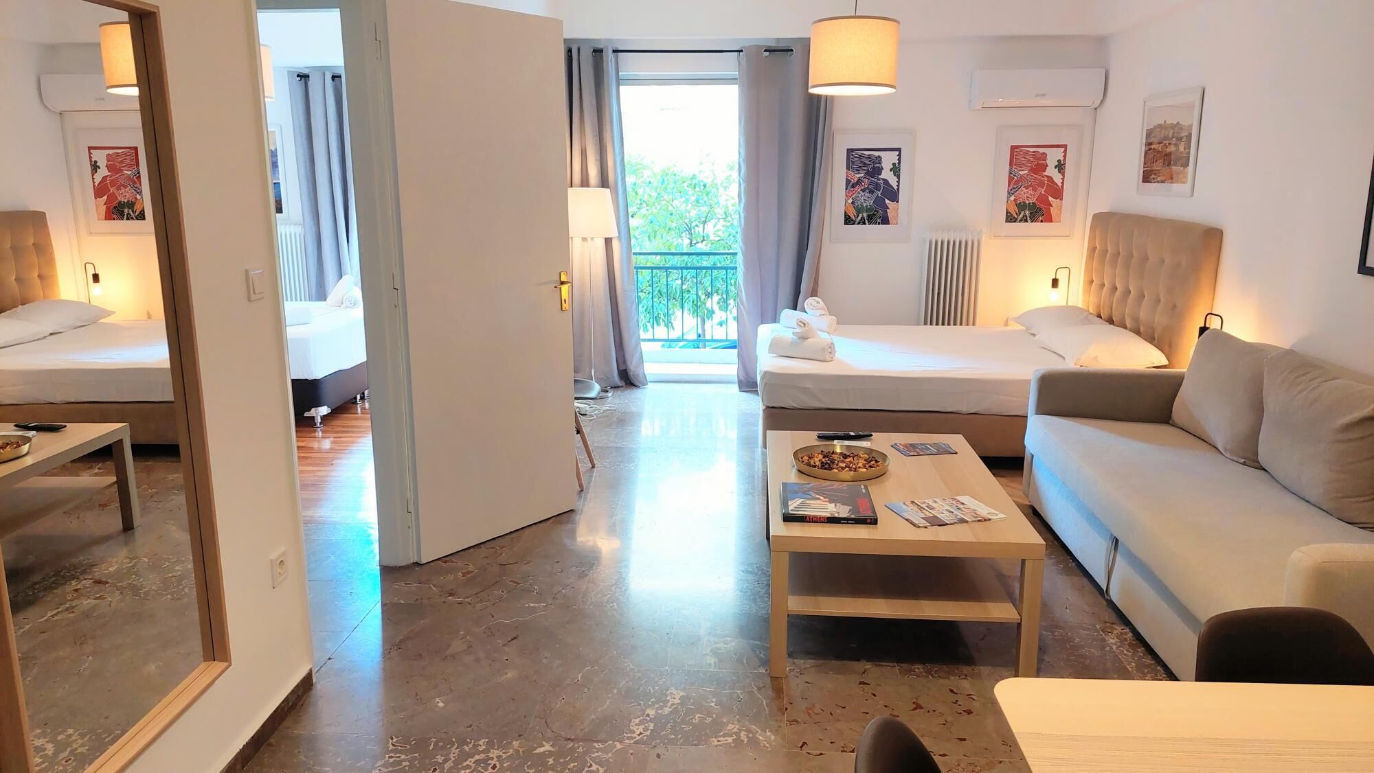 1 chambre, fer et planche à repasser, lit parapluie, Wi-Fi gratuit