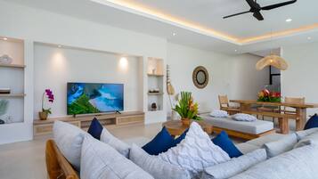 40-inch LED TV with satellite channels