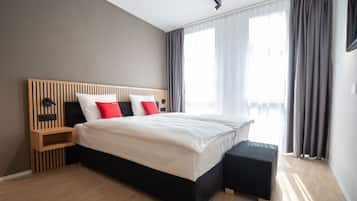 Standard-Zweibettzimmer | Allergikerbettwaren, Zimmersafe, schallisolierte Zimmer