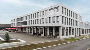 Fassade der Unterkunft