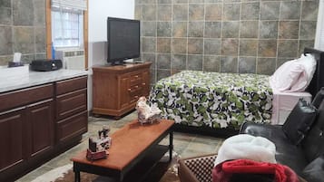 1 habitación y ropa de cama