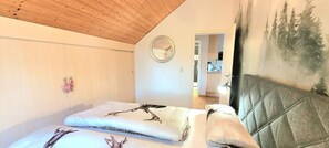 2 habitaciones, tabla de planchar con plancha y wifi gratis