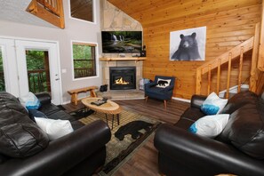 Ferienhaus, Mehrere Betten (Bear Run Getaway #336) | Wohnbereich