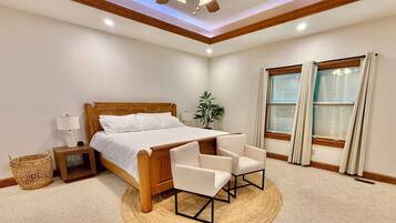 4 bedrooms, desk, iron/ironing board, free WiFi