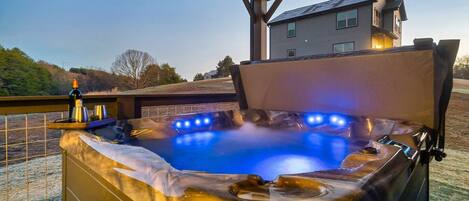 Bain à remous extérieur