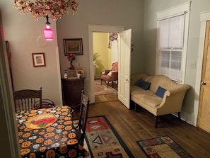Living area - HISTORIC MILL KEEPER'S HOUSE, FRONTING ALONG BUFFALO CREEK, ROCKBRIDGE CO. , VA  (Lexington)