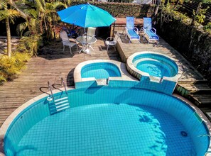 Outdoor pool - Refúgio de Camburi (São Sebastião)