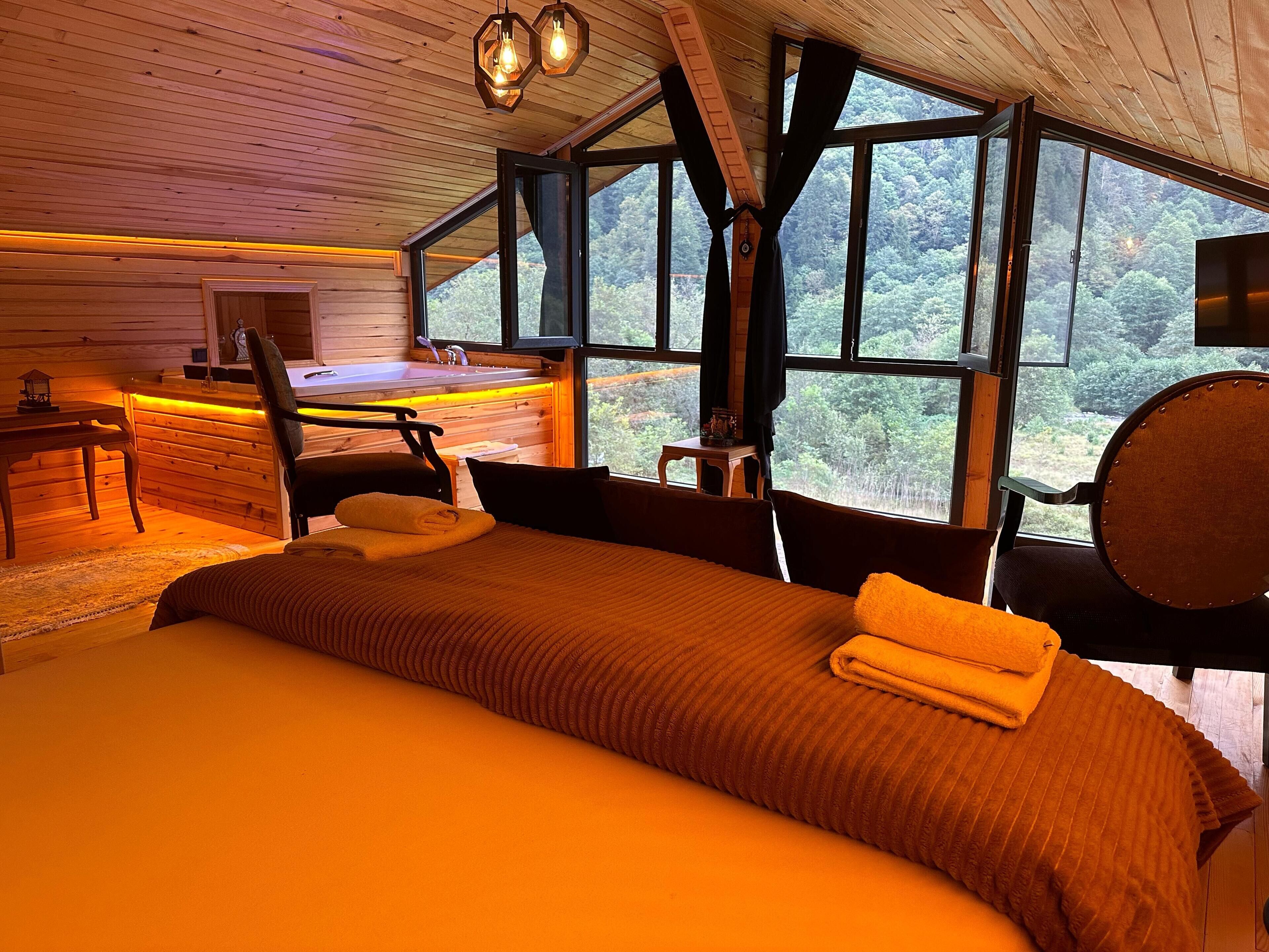 Suite – basic, flere senger, ikke-røyk, fjellutsikt | 2 soverom, sengetøy i egyptisk bomull og sengetøy av topp kvalitet