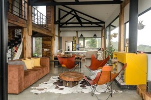 Living area - Casa Bambuco Filandia (Filandia)