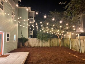 Terrace/patio - Golf Cart & Pool included! Pet-Friendly Retreat <1 mile from Beach (Santa Rosa Beach)