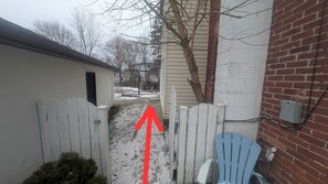 Enceinte de l’hébergement