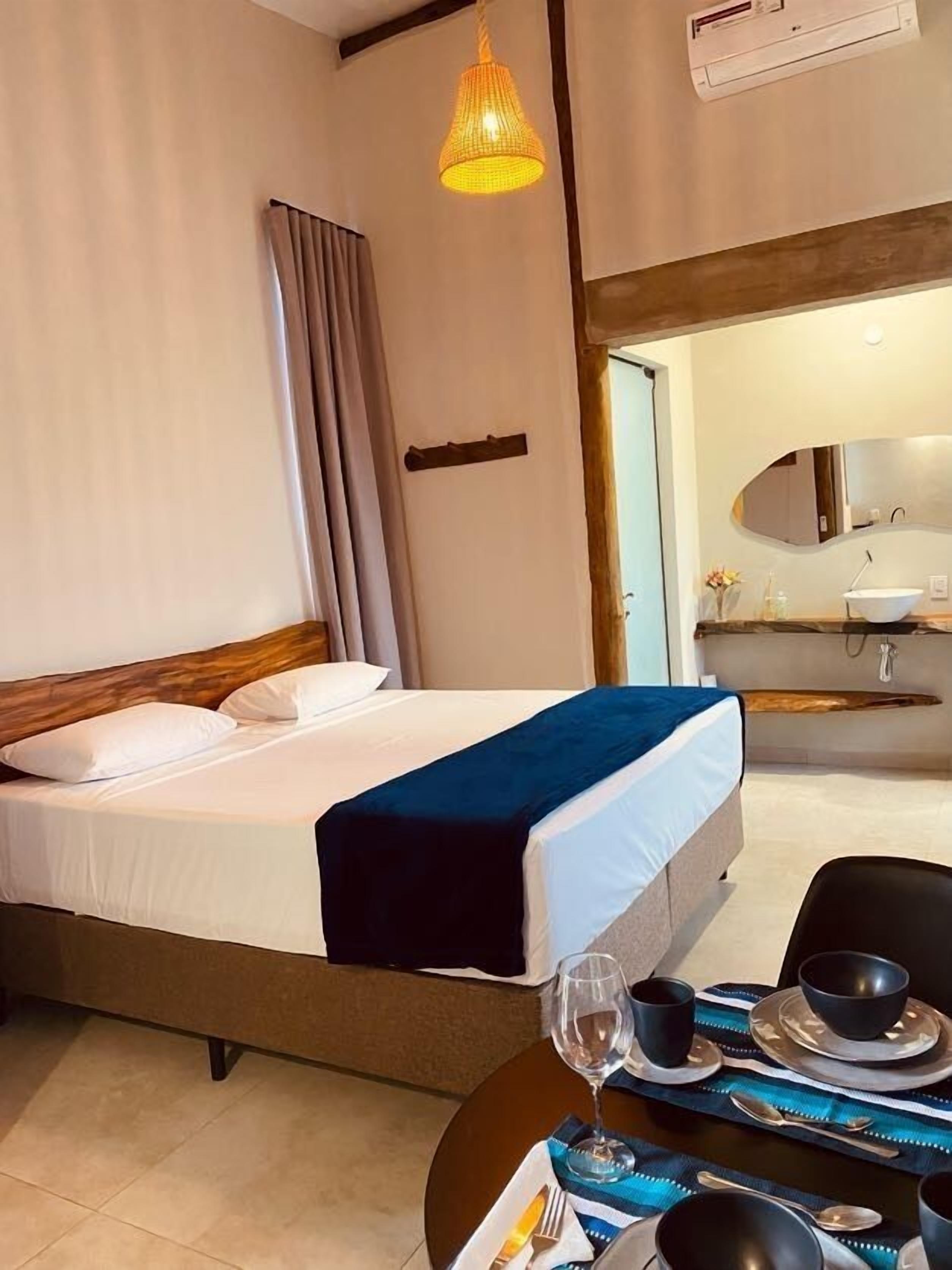 Roupas de cama premium, camas com colchões pillow-top