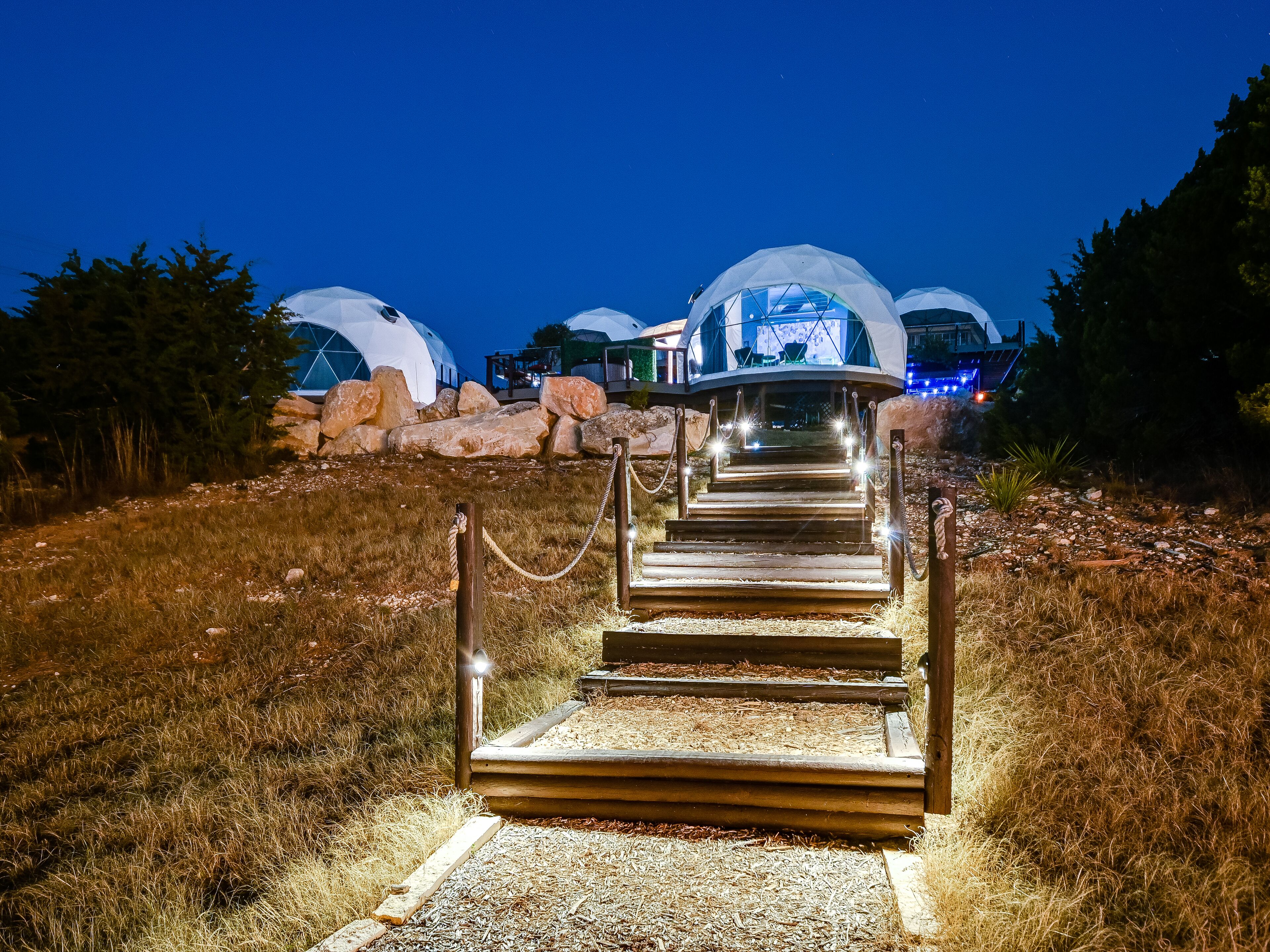 Overnatningsstedets område