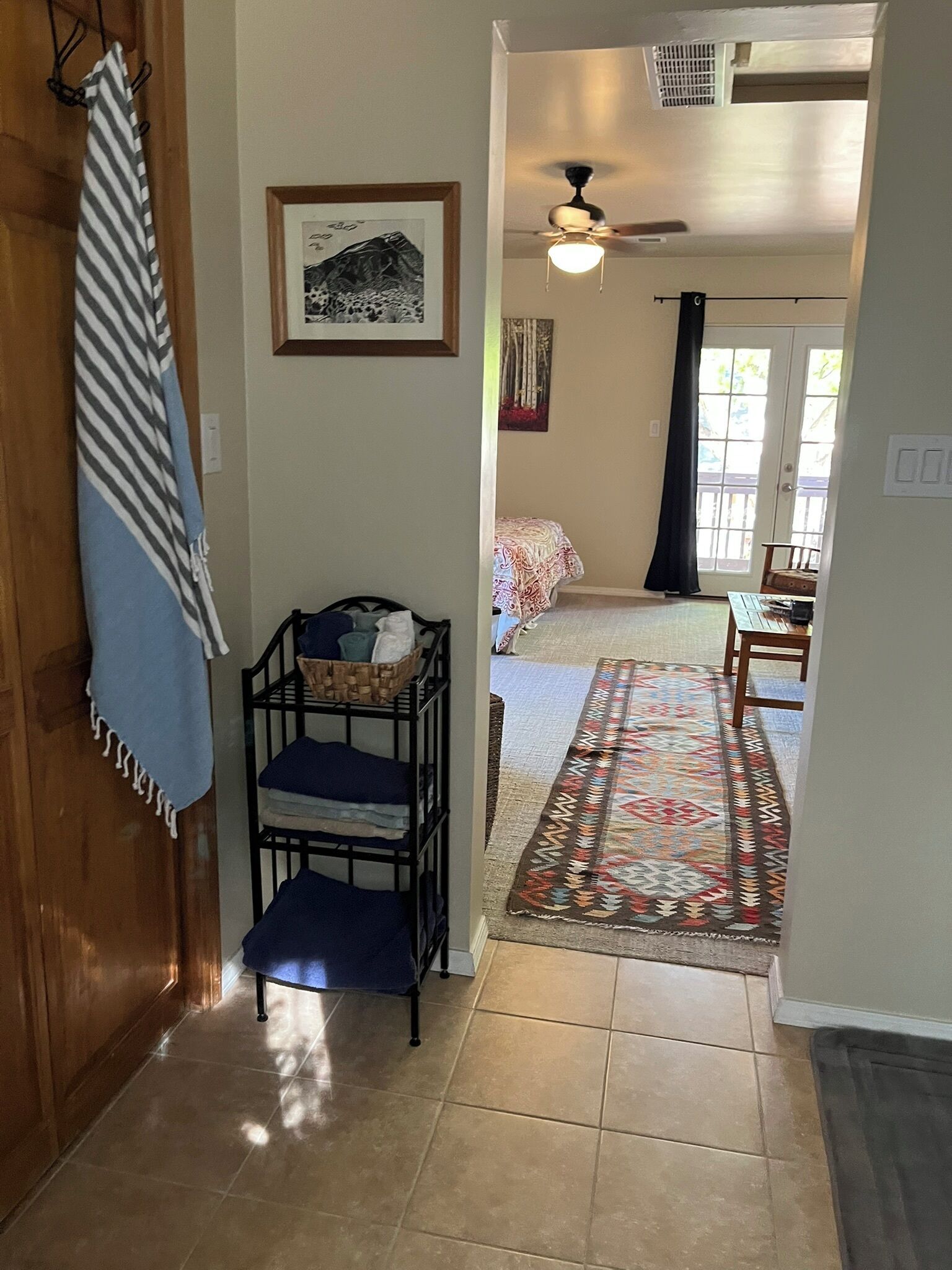 1 bedroom, iron/ironing board, free WiFi, bed sheets