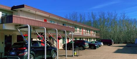 Fachada de la propiedad