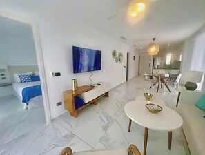 Apartment, 1 Bedroom, Smoking, Balcony | Lounge - Ph in Cana Rock Star With Golf View And Pool (Punta Cana)