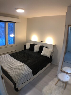 2 bedrooms, iron/ironing board, WiFi, bed sheets - Fully equipped apartment in a quiet location, 1.5 km from the center of Levi (Kittilä)