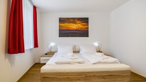 2 habitaciones, wifi gratis y ropa de cama 