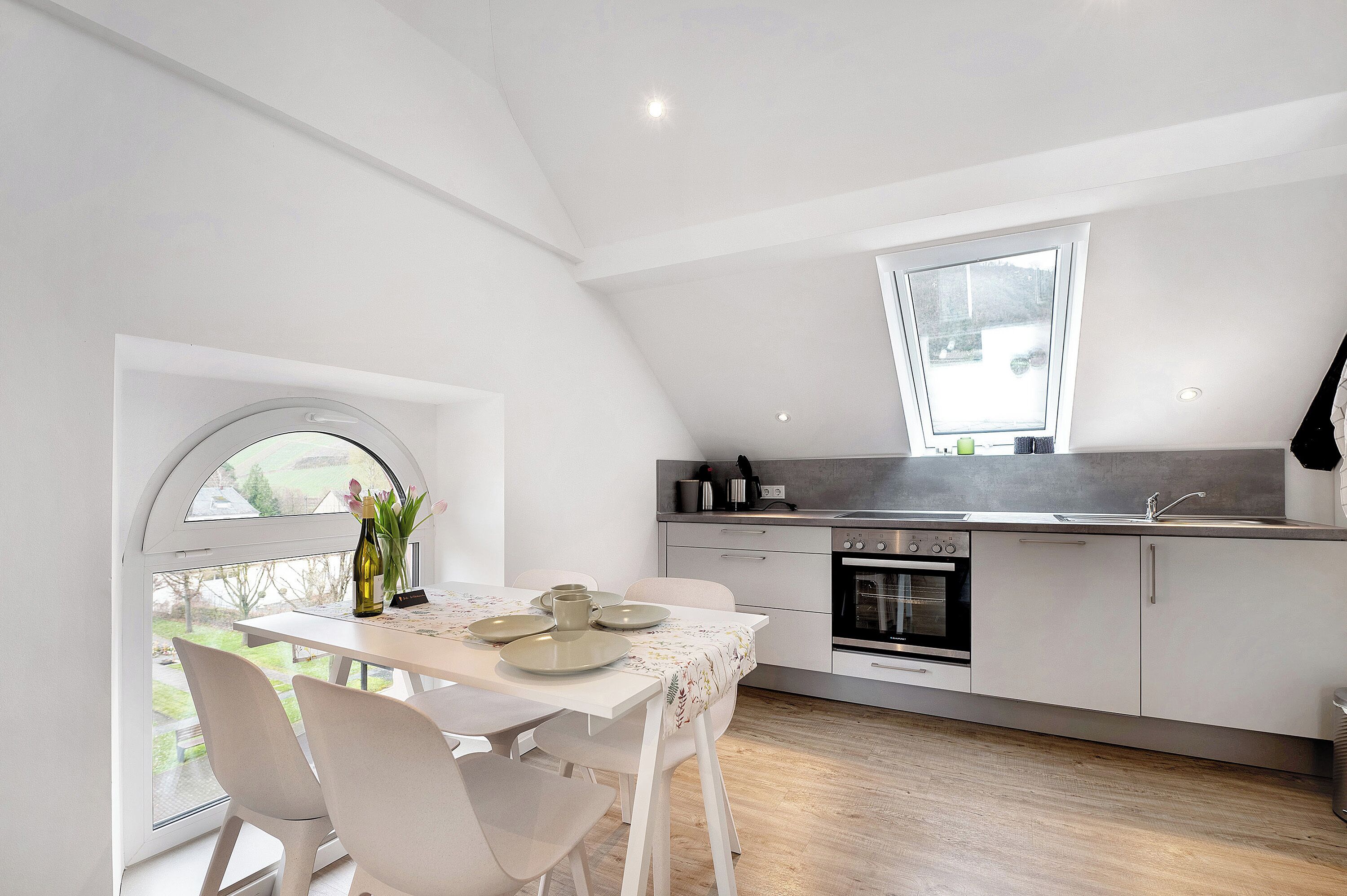 Kühlschrank, Ofen, Herdplatte, Geschirrspüler