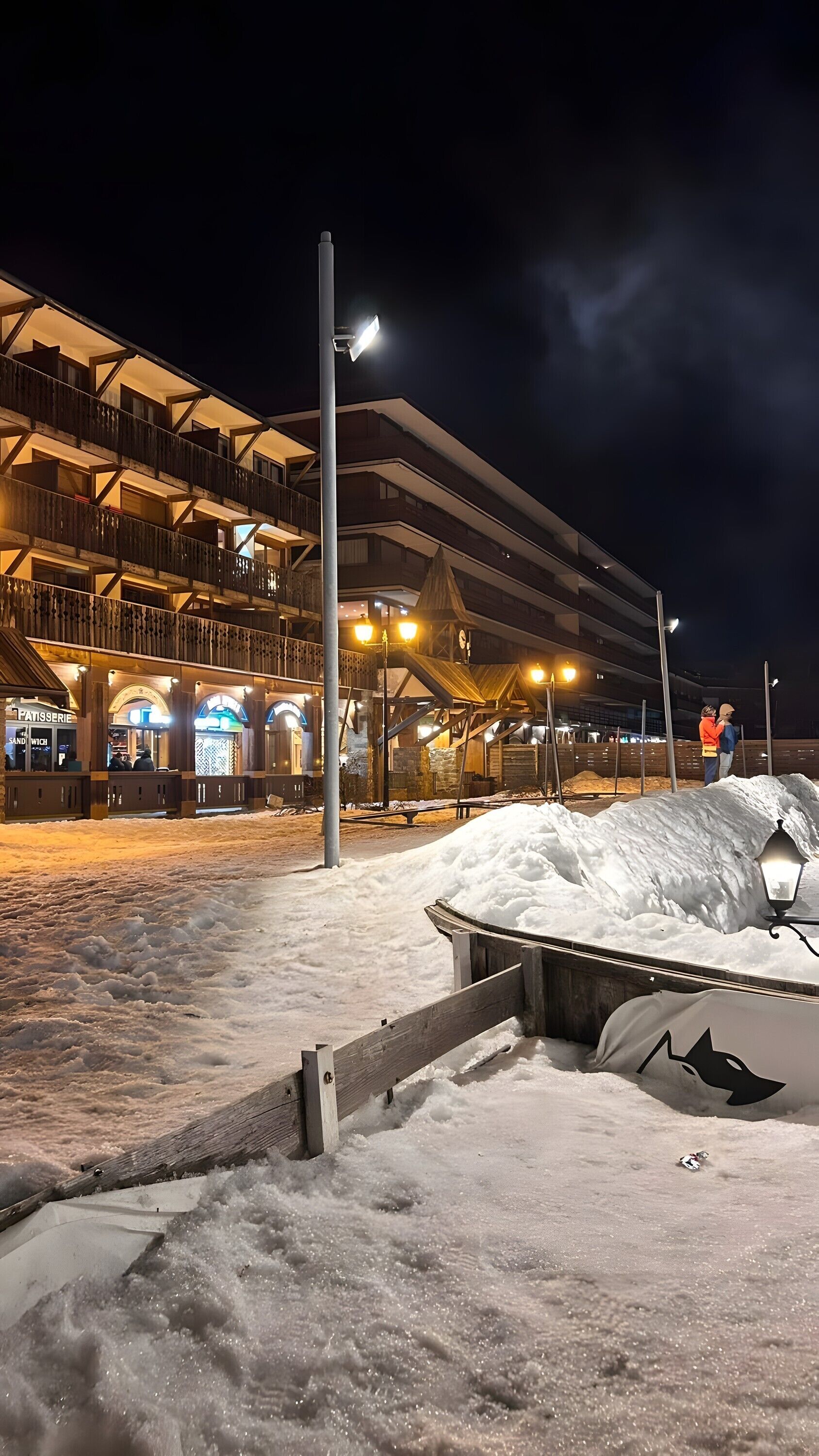 Enceinte de l’hébergement