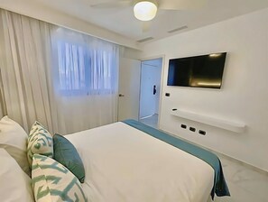 1 bedroom, iron/ironing board, internet, bed sheets - PH Cana Rock 2B Punta Cana (Punta Cana)