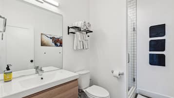 Hair dryer, towels