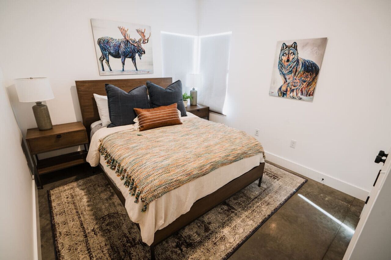 1 soveværelse, skrivebord, strygejern/strygebræt, gratis Wi-Fi