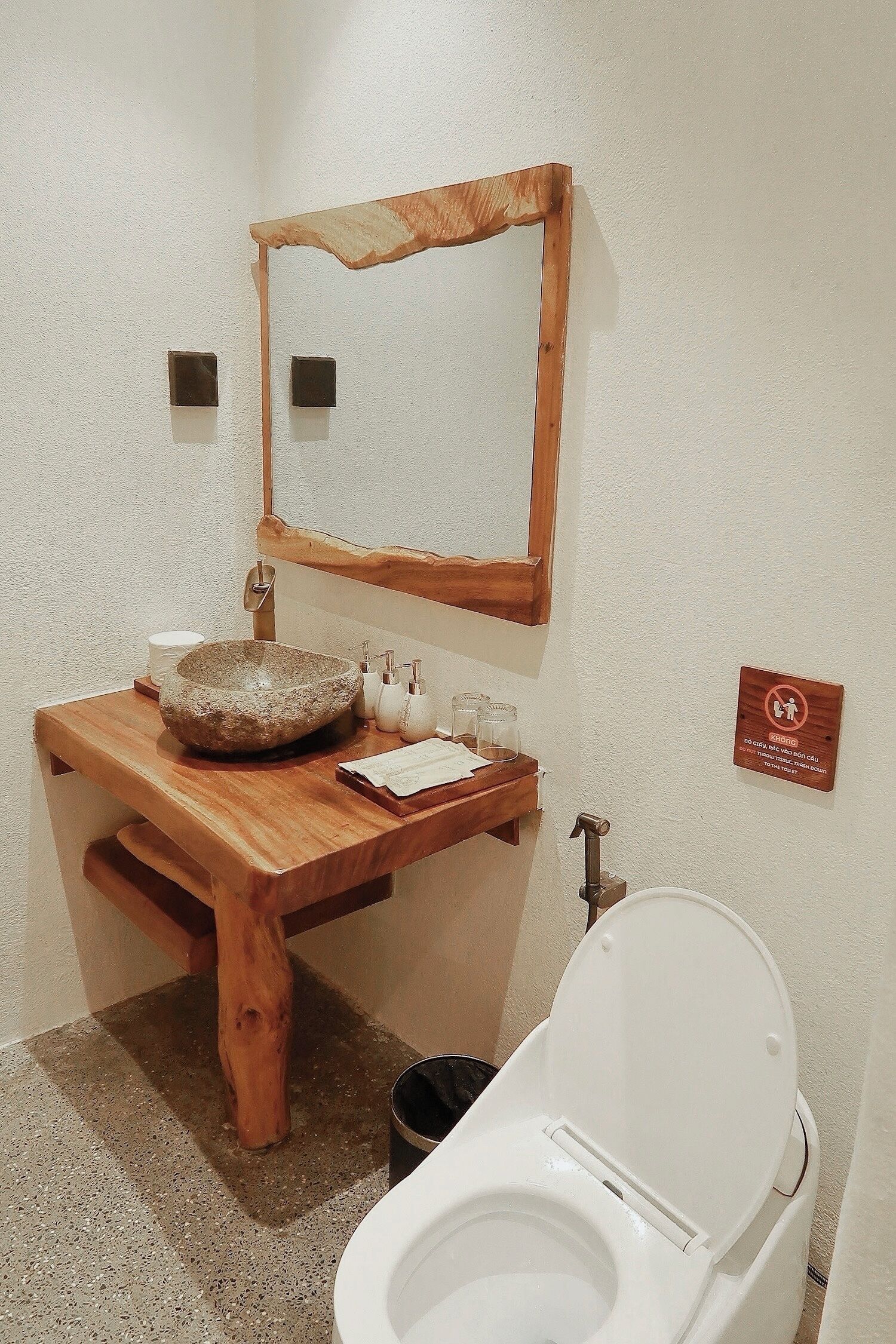 Signature-Doppelzimmer, 1 Queen-Bett, am Strand | Badezimmer | Haartrockner, Bademäntel, Hausschuhe, Bidet