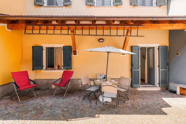 Ca. 15 m² großer privater Innenhof