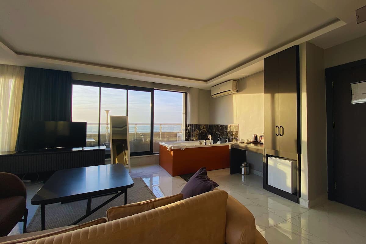 Bettwäsche aus ägyptischer Baumwolle, hochwertige Bettwaren, Minibar