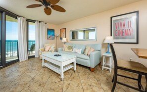 Living area - Phoenix East 707 2 Bedroom Condo (Orange Beach)
