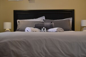 Edredones de plumas, colchones con acolchado adicional, caja fuerte