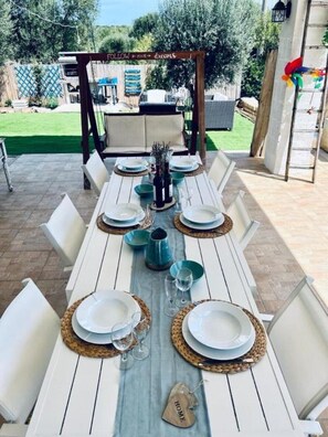 Outdoor dining - Villa 32 Ostuni - Charming House with Pool (ostuni)