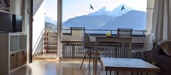 New studio Berglaune with fantastic mountain views