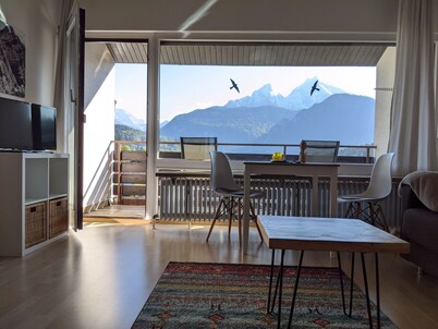 New studio Berglaune with fantastic mountain views