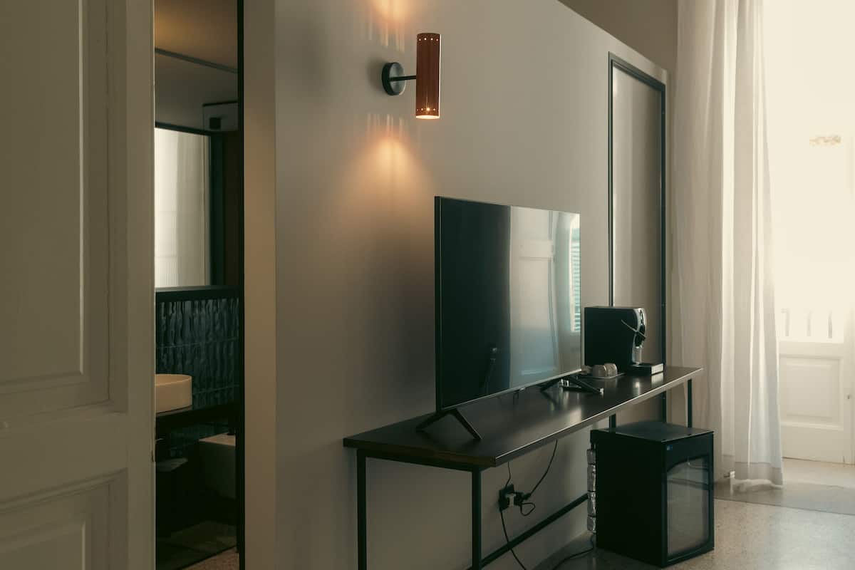 1 habitación y ropa de cama de alta calidad