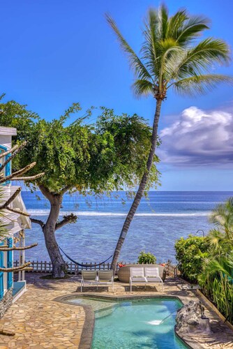 La Villa des Sables du Lagon (pieds dans l'eau avec piscine)