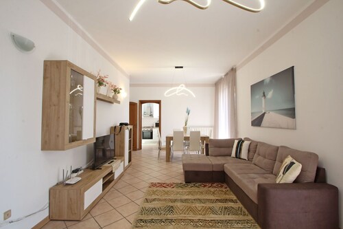 Wohnung 350m vom Meer entfernt mit A/C