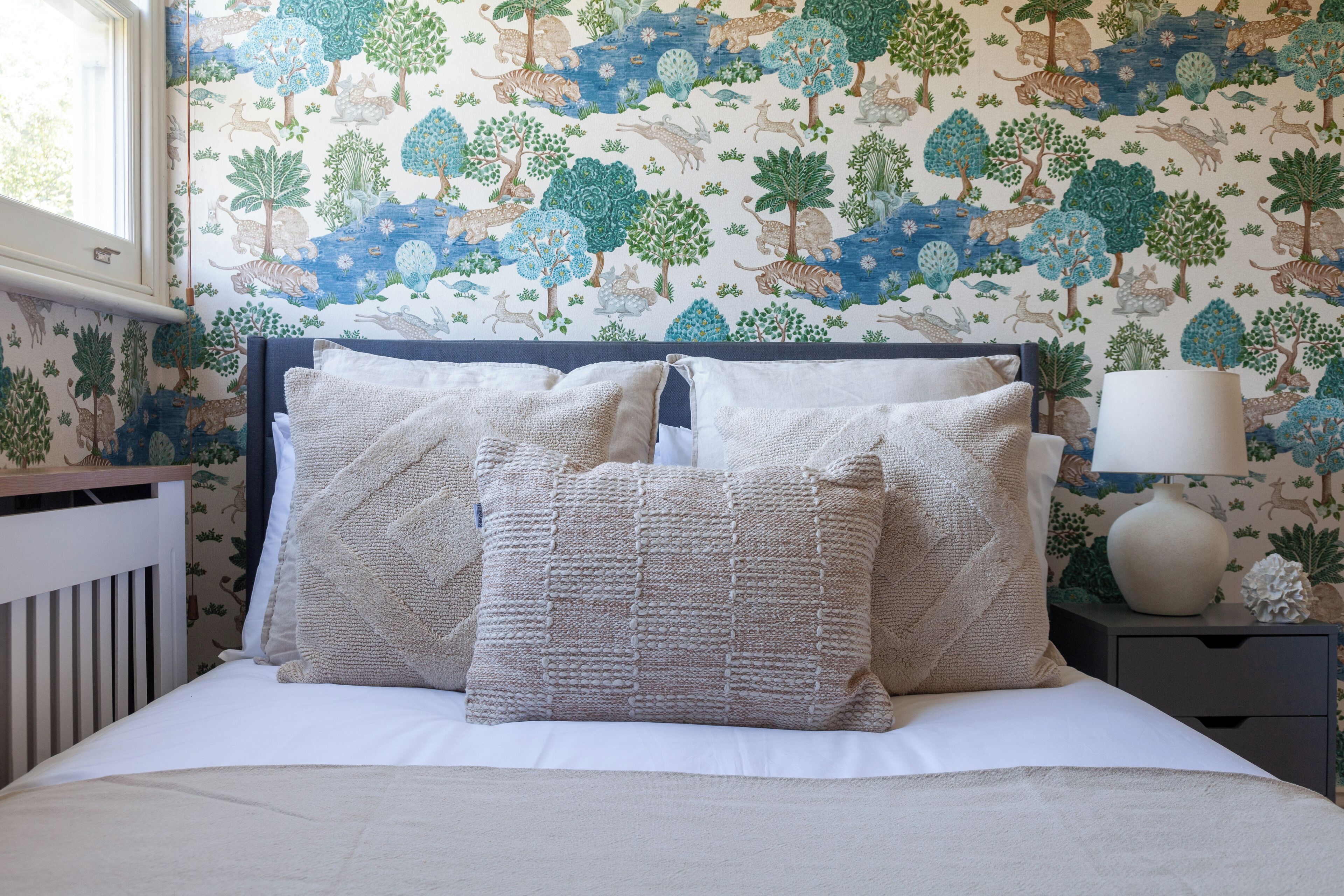 2 bedrooms, hypo-allergenic bedding, individually furnished