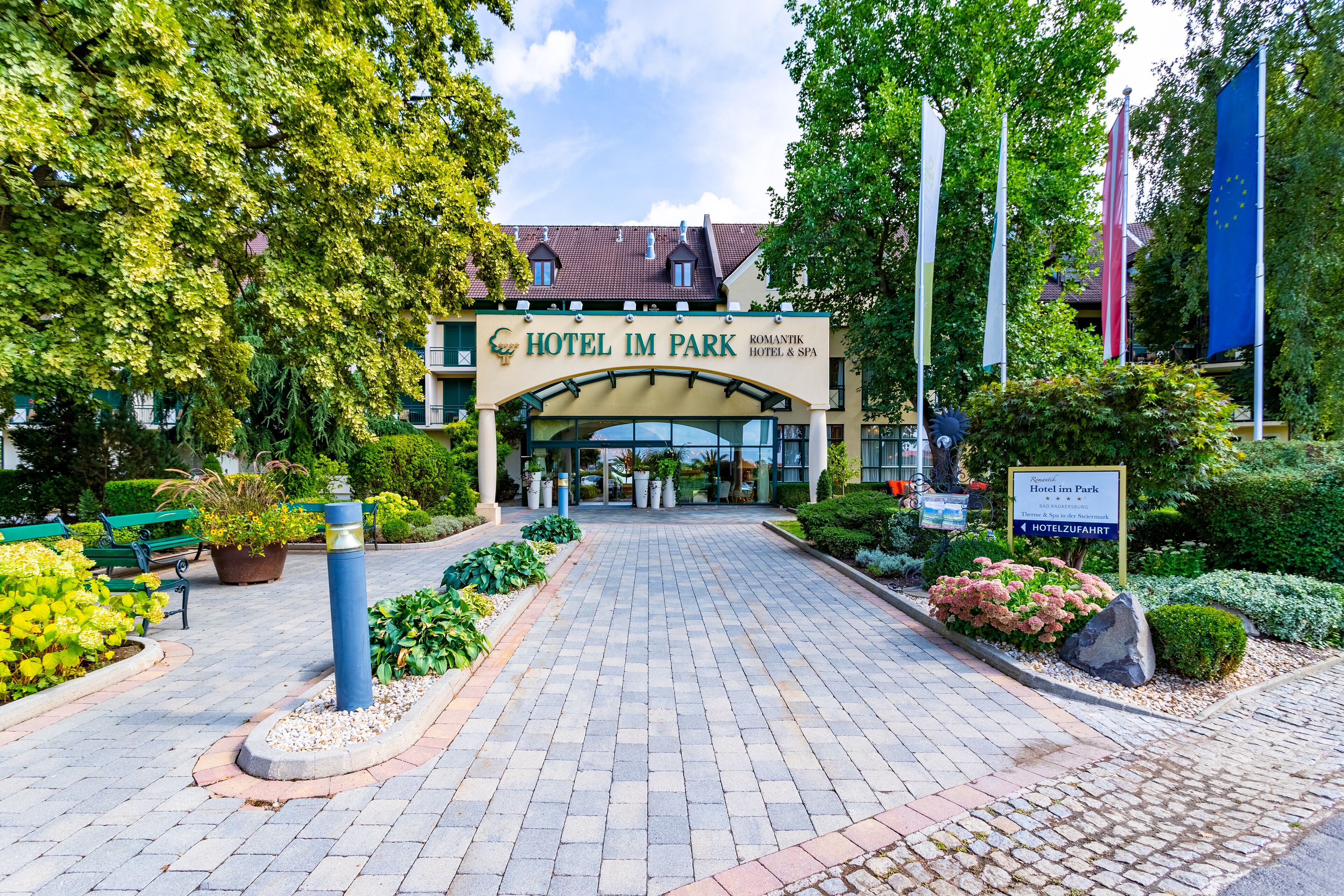 Entrada de l'allotjament