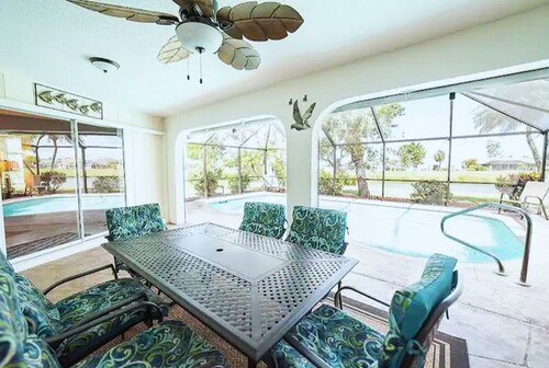 Three Bedroom home with heated pool!