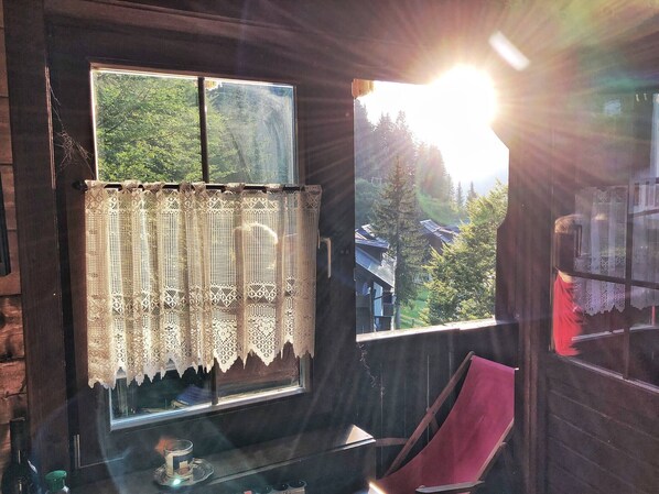 Appartement, 1 chambre, cheminée, vue montagne | Extérieur
