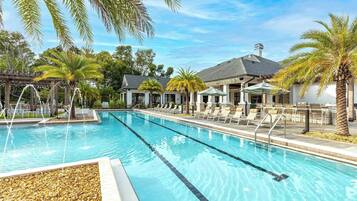 Seasonal outdoor pool