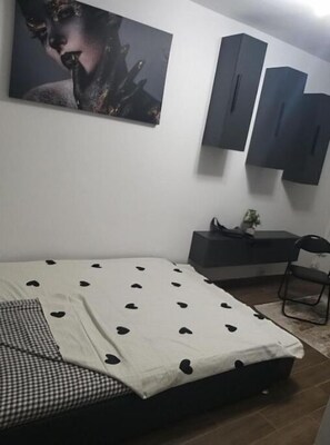 1 soverom, wi-fi og sengetøy